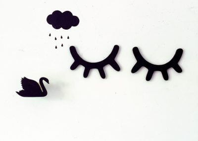 مژه چوبی برای تزیین اتاق کودک 12