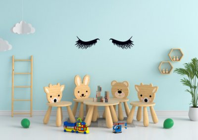 Natural wall sticker for baby wall sticker 4