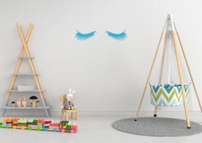 Natural wall sticker for baby wall sticker 8