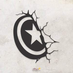 استیکر دیواری چوبی سپر اسپایدرمن، دیوارکوب چوبی سپر اسپایدرمن، استیکر دیواری چوبی، دیوارکوب چوبی، استیکر دیواری چوبی فانتزی، استیکر چوبی