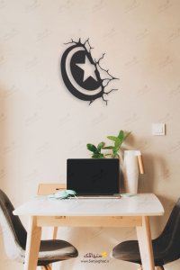 استیکر دیواری چوبی سپر اسپایدرمن، دیوارکوب چوبی سپر اسپایدرمن، استیکر دیواری چوبی، دیوارکوب چوبی، استیکر دیواری چوبی فانتزی، استیکر چوبی
